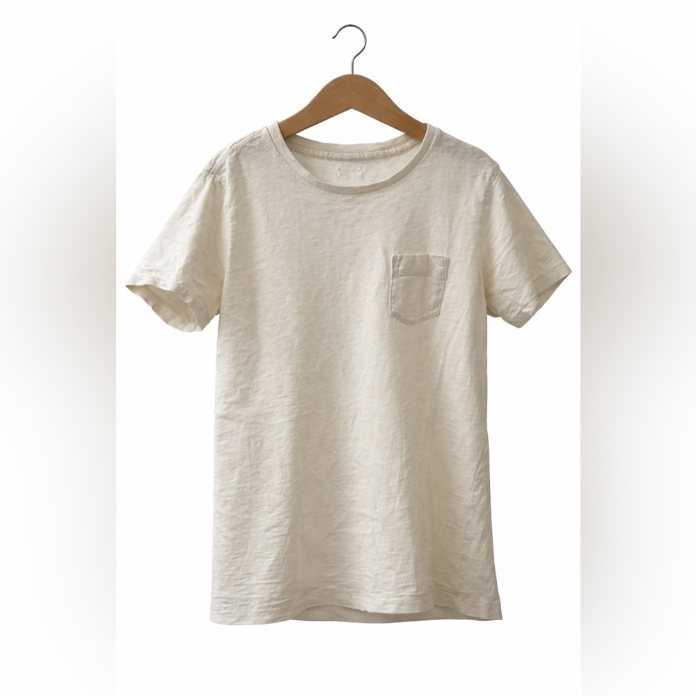 J. Crew Kids Cream Short Sleeve Tee